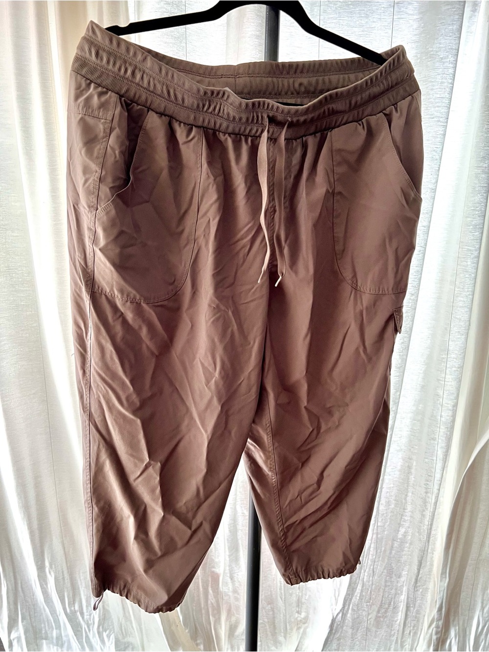 Women’s RBX Casual Drawstring Jogger Pants - Tan